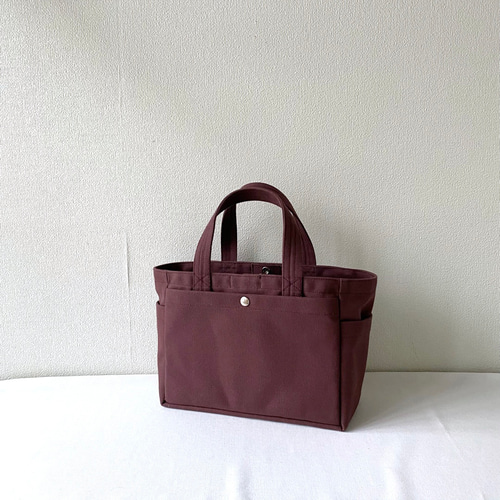 全15色】「ボックストート」小サイズ／倉敷帆布8号【受注制作】 トート