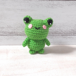 カエルファミリー編みぐるみ11匹まとめて‼️ patterns / 編み図】Mama Frog and tadpoles amigurum