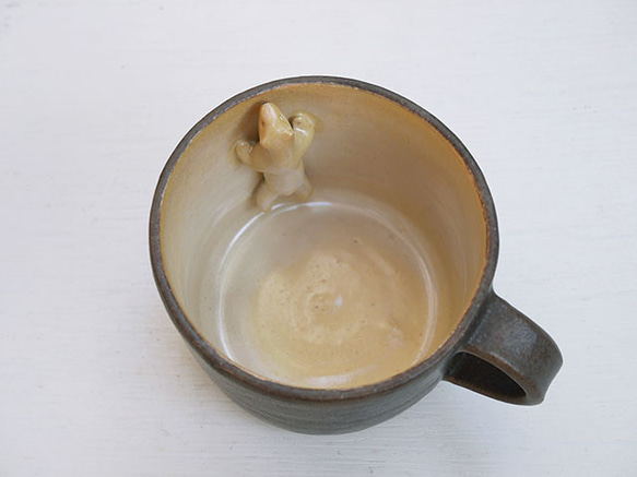 お風呂マグ茶/白クマ 3枚目の画像