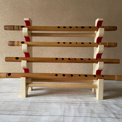 尺八スタンド 尺八スタンド（尺八立て）