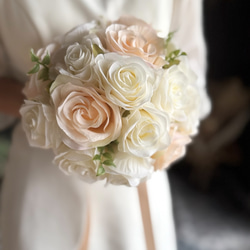 サーモンピンク×オレンジクラッチブーケ☆ブートニア サーモンピンク×オレンジクラッチブーケ☆ブートニア その他