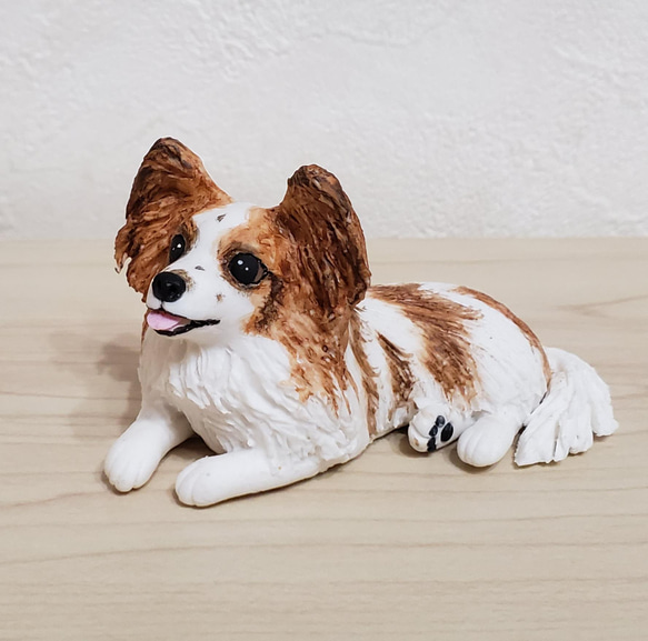 オーダーメイド愛犬のそっくりフィギュア　小さいサイズ・中位サイズ 17枚目の画像