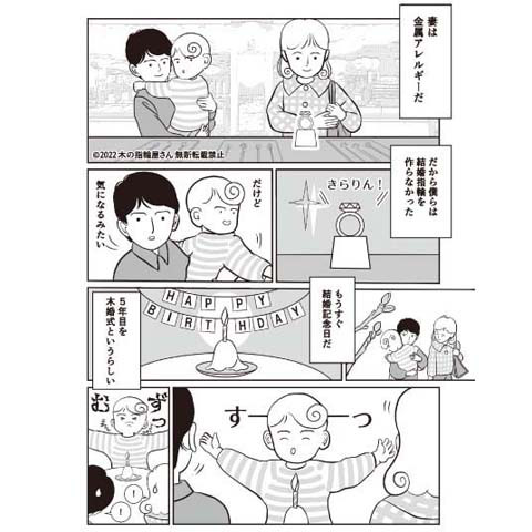 木の指輪 ダイアナ 赤 【受注生産】ブビンガ ブリリアントカットをイメージしたシンプルだけど大人っぽい指輪です
