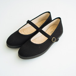 毎日履きたくなる大人の着回しシューズ・ストラップシューズ【シックブラック】 靴 シューズ 5枚目の画像