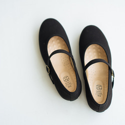 毎日履きたくなる大人の着回しシューズ・ストラップシューズ【シックブラック】 靴 シューズ 17枚目の画像