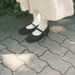 毎日履きたくなる大人の着回しシューズ・ストラップシューズ【シックブラック】 靴 シューズ 10枚目の画像