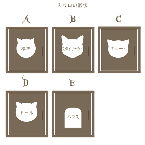 にゃんとも清潔トイレ対応＞天然木でセミオーダーできる猫のトイレ