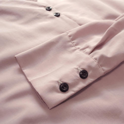 粉色雙釦前開襟襯衫 第5張的照片