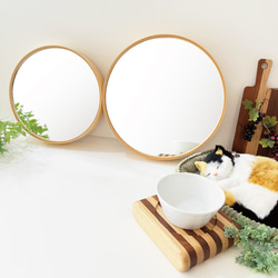 KATOMOKU Plywood mirror ミラー km-91N ナチュラル 11枚目の画像