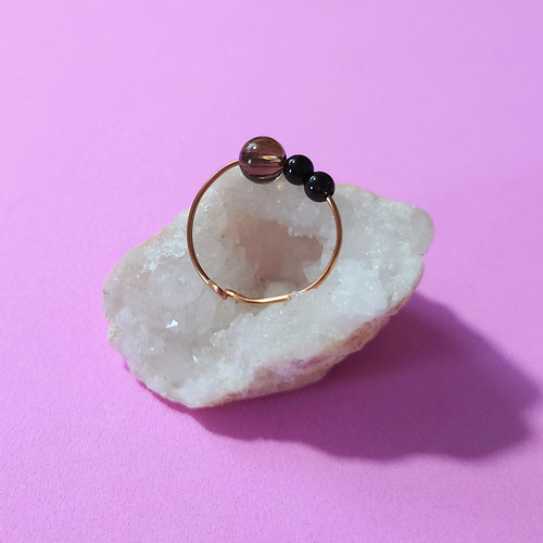 再販】最強の御守り✨モリオン オニキス スモーキークォーツ スリー