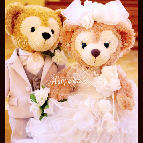 ○ウエディングスーツ型紙＆作り方説明書○ダッフィー＆シェリーメイ