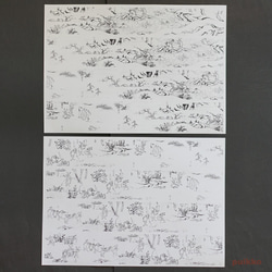 紙製ブックカバー　「鳥獣戯画」 6枚目の画像