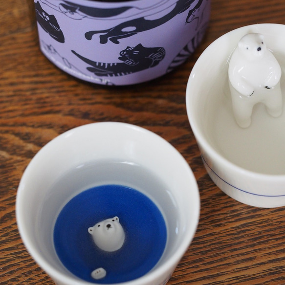 Polar bear's "Kumagoro" Small cup  No.2 + No.3 第2張的照片