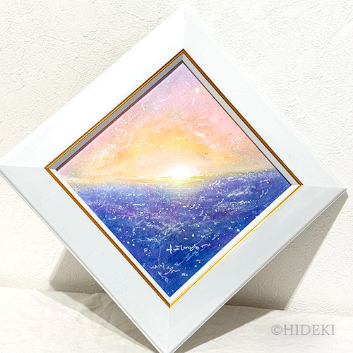 夜明け』パステルアート原画 自分のプレゼント、大切な方への