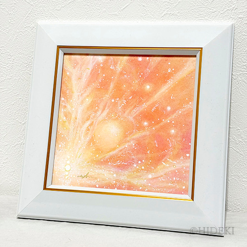 ヒカリから生まれる虹』 パステルアート原画 HIDEKIのヒーリング