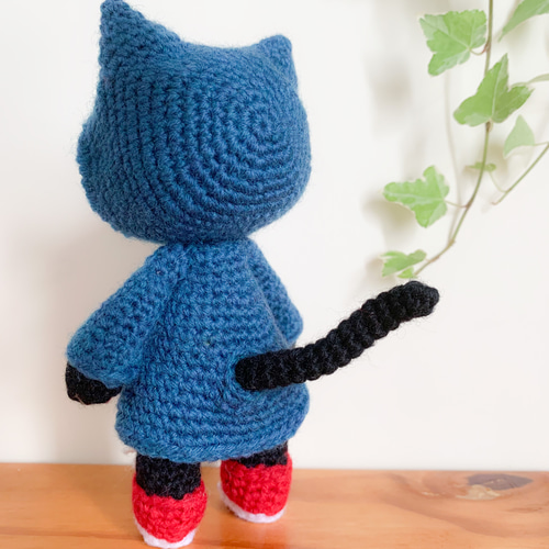 あみぐるみ　ハンドメイド　雑貨　パーカー　ブーツ　みかん　ねこ あみぐるみ ハンドメイド 雑貨 パーカー ブーツ ねこ （A
