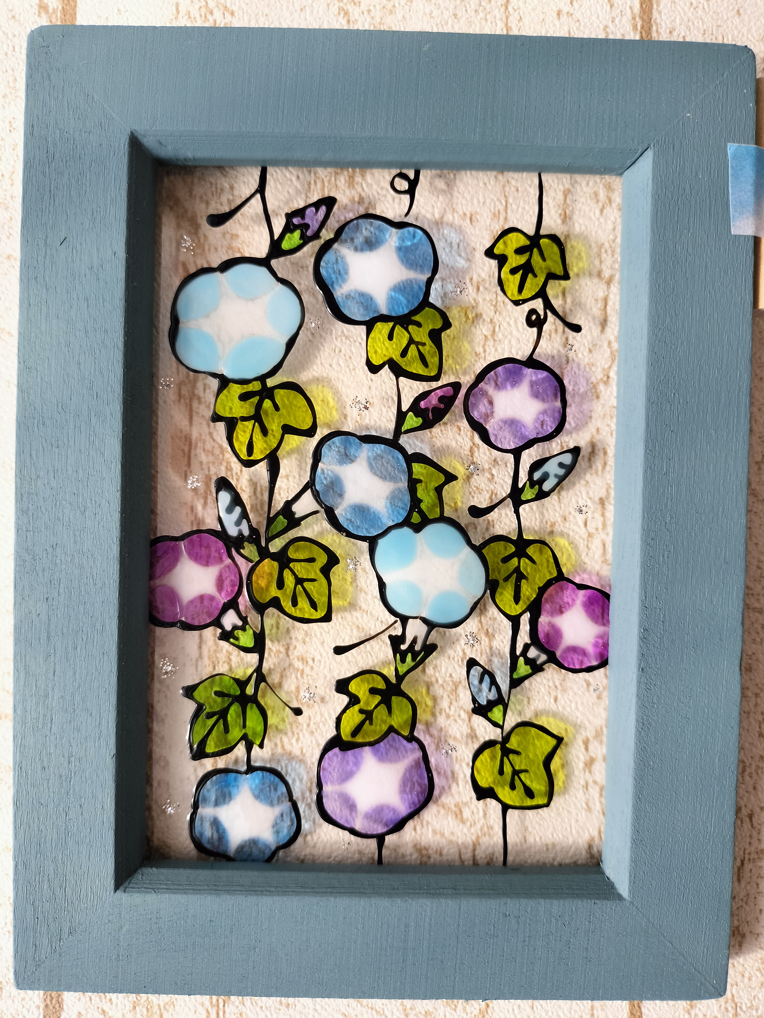 アート・デコ風装飾グラス