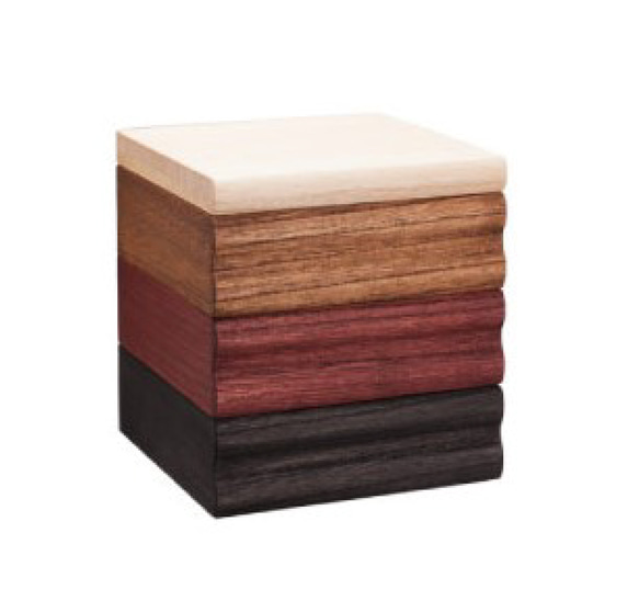 木製ケヤキ三段食籠桐箱付き [B25800] 木製ケヤキ三段食籠桐箱付き [B25800] 木製ケヤキ三段食籠