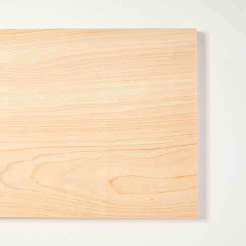 木のまな板（ヒノキ）・一枚板無垢・接ぎなし【40×27×厚さ3cm