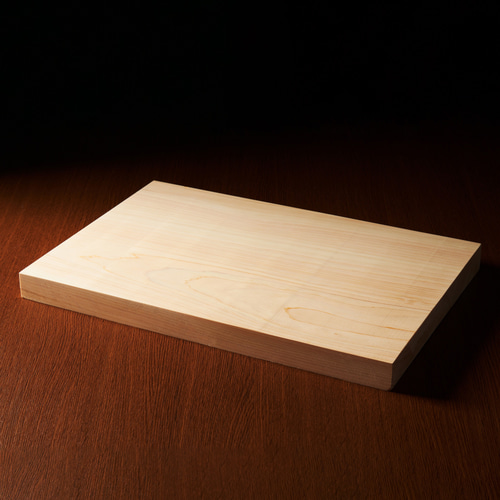 木のまな板（ヒノキ）・一枚板無垢・接ぎなし【40×27×厚さ3cm】日本製