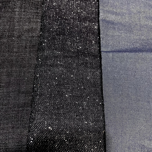 カフェマット お名前入り 生成×デニム リバーシブル 小型犬 持ち運び