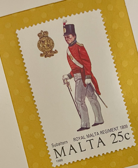 ちいさなartmuseum　Malta　stamp　 3枚目の画像