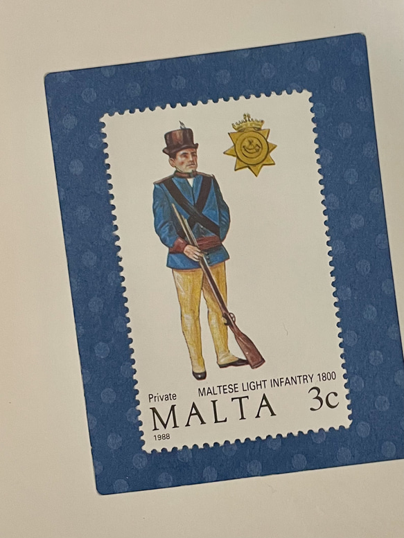 ちいさなartmuseum　Malta　stamp　 2枚目の画像