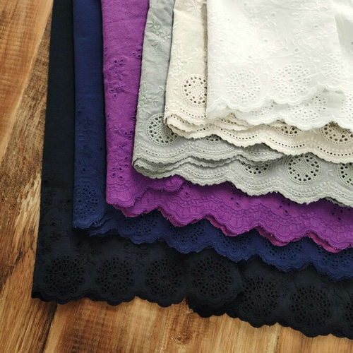 ホワイトグレー生成り再入荷！【完全オーダー受注生産】スカラップ  