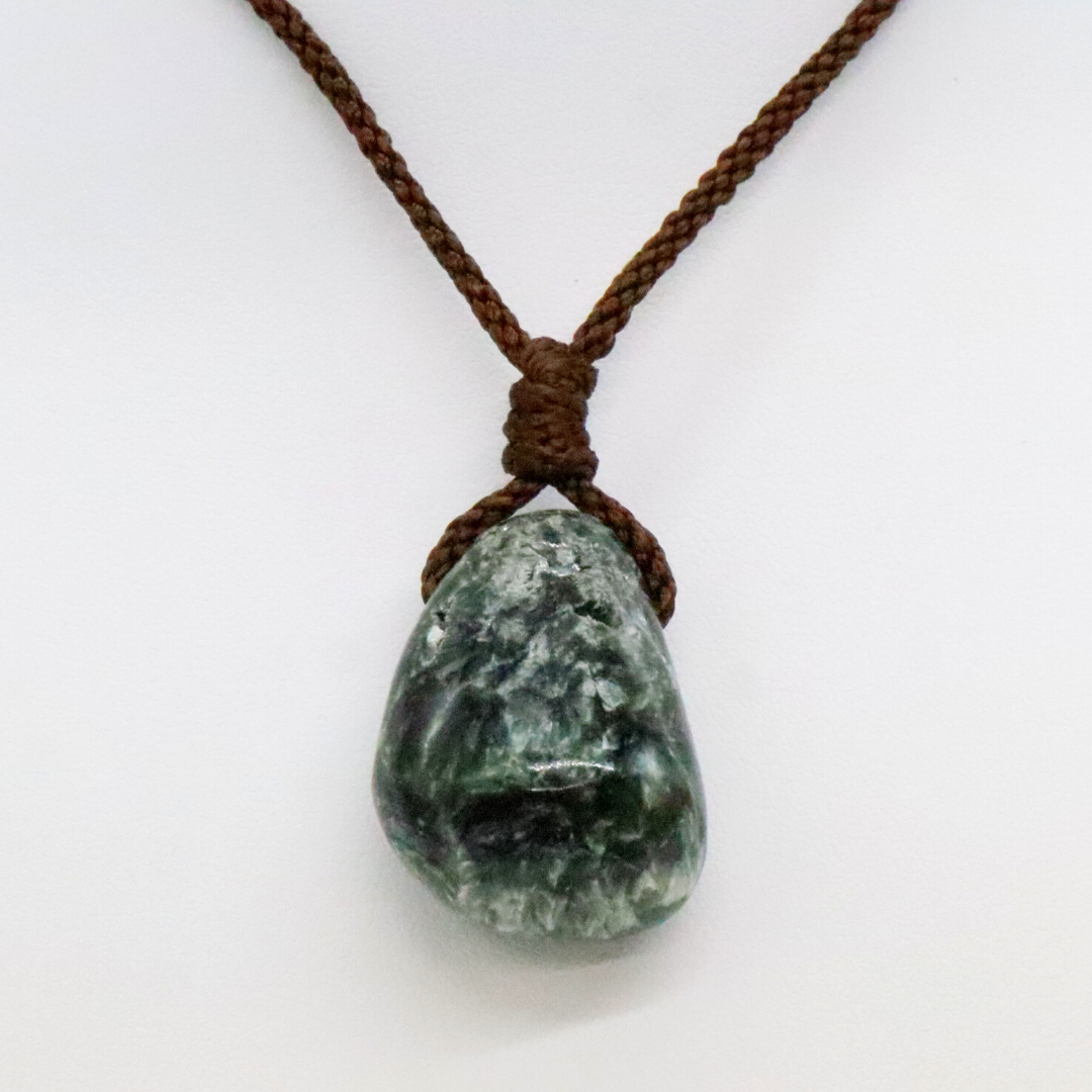 セラフィナイト 穴あきタンブルana_tumble44