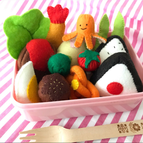 ♬*オーダー詳細ページ♬*フェルトのおままごと☆お弁当セット