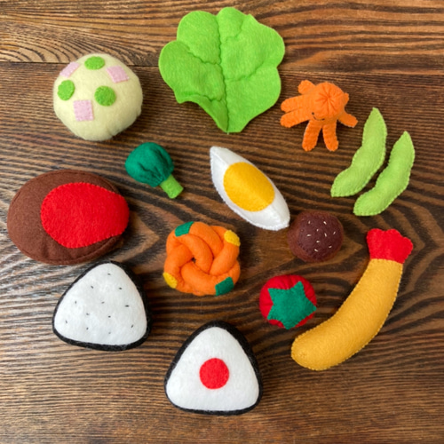 作ってワクワク!フェルトままごとお弁当 初めてのおままごと！定番