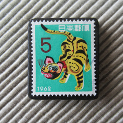 日本郵票胸針5247 第1張的照片