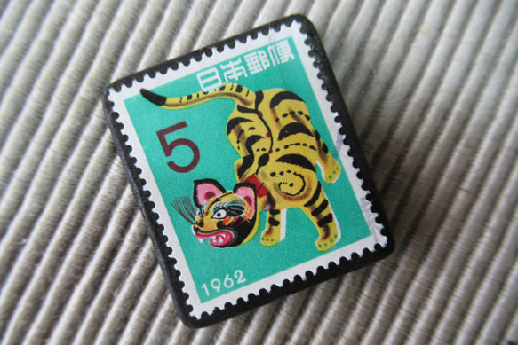 日本郵票胸針5247 第2張的照片