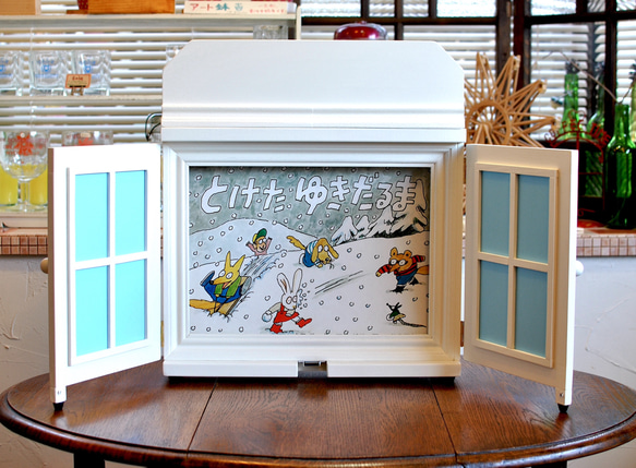 ☆見やすく、読みやすい♪かわいい紙芝居舞台☆ 雑貨・その他