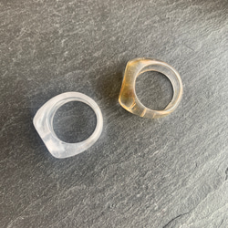 ◆SALE 【指輪】樹脂リング 2枚目の画像