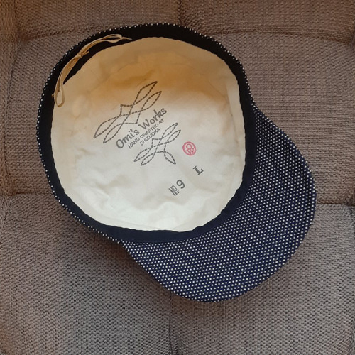 KAPITAL - 襤褸ワークキャップ 古布 刺し子 パッチワーク 藍染め