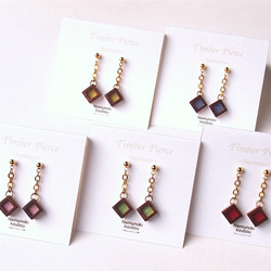 Timber Earrings 〜Japonaise〜「若葉（Wakaba）」 第5張的照片