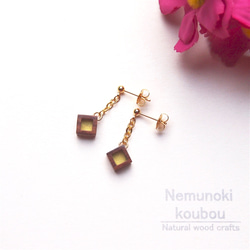 Timber Earrings 〜Japonaise〜「檸檬（Lemon）」 第1張的照片