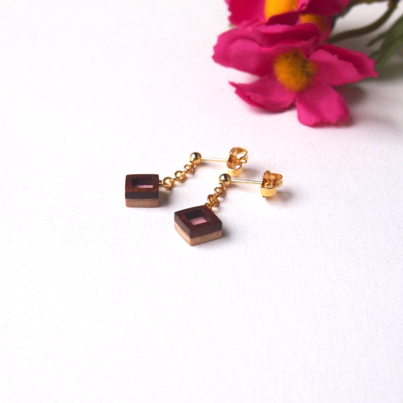 Timber Earrings 〜Japonaise〜「櫻（Sakura）」 第2張的照片