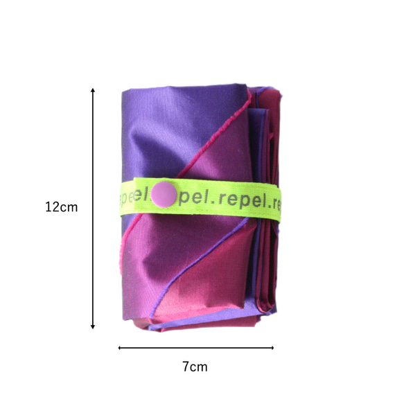 【防水・撥水カバーバッグ】repel. Cover bag -Purple- 4枚目の画像