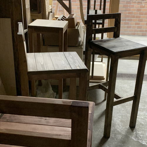 新品・完全未開封・未使用カウンターチェア　箱入り美品 banjo_couterchair-cbk409ca