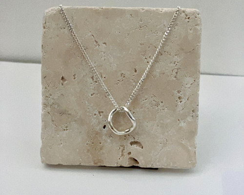【美品】AMITA 純銀 ネックレス シルバー Silver 象嵌？ Silver Necklace -Tsuchime- シルバー ネックレス – yuzen-official