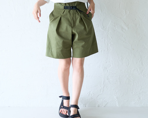minedenim ヒッコリー セミワイドベイカーショートパンツ 1 minedenim ヒッコリー セミワイドベイカーショートパンツ 1