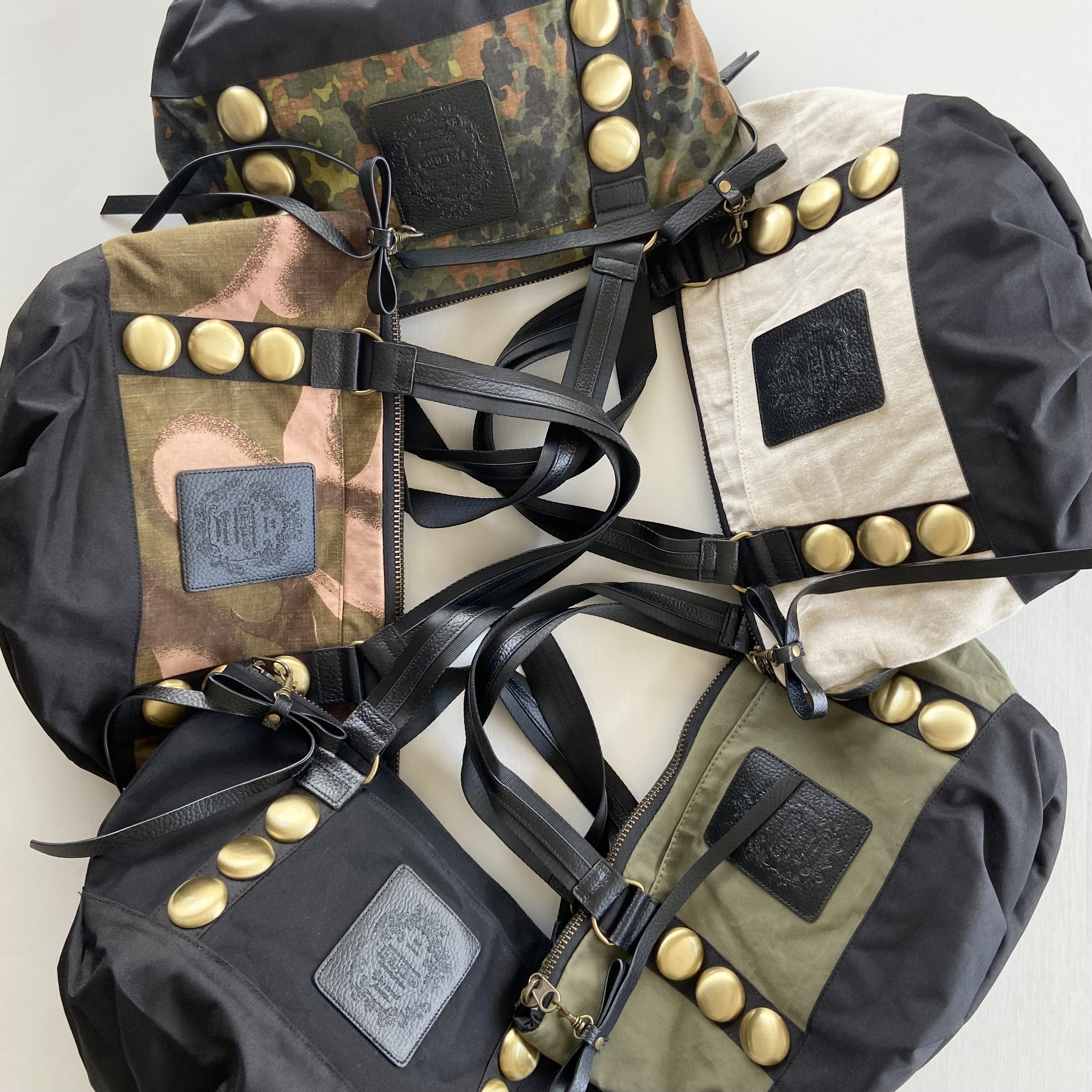 【Sサイズ】大人かっこいいボストンバッグ選べる5色