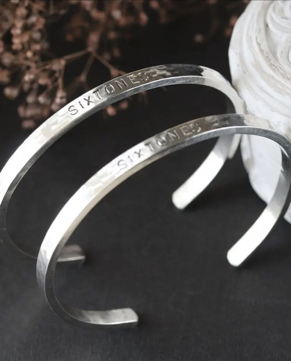 メンズペアアニバーサリーバングル