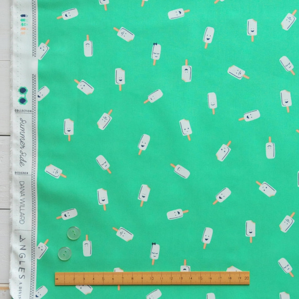 生地 Popsicle Party Spearmint -SMS-83203 -ART GALLERY FABRICS 5枚目の画像