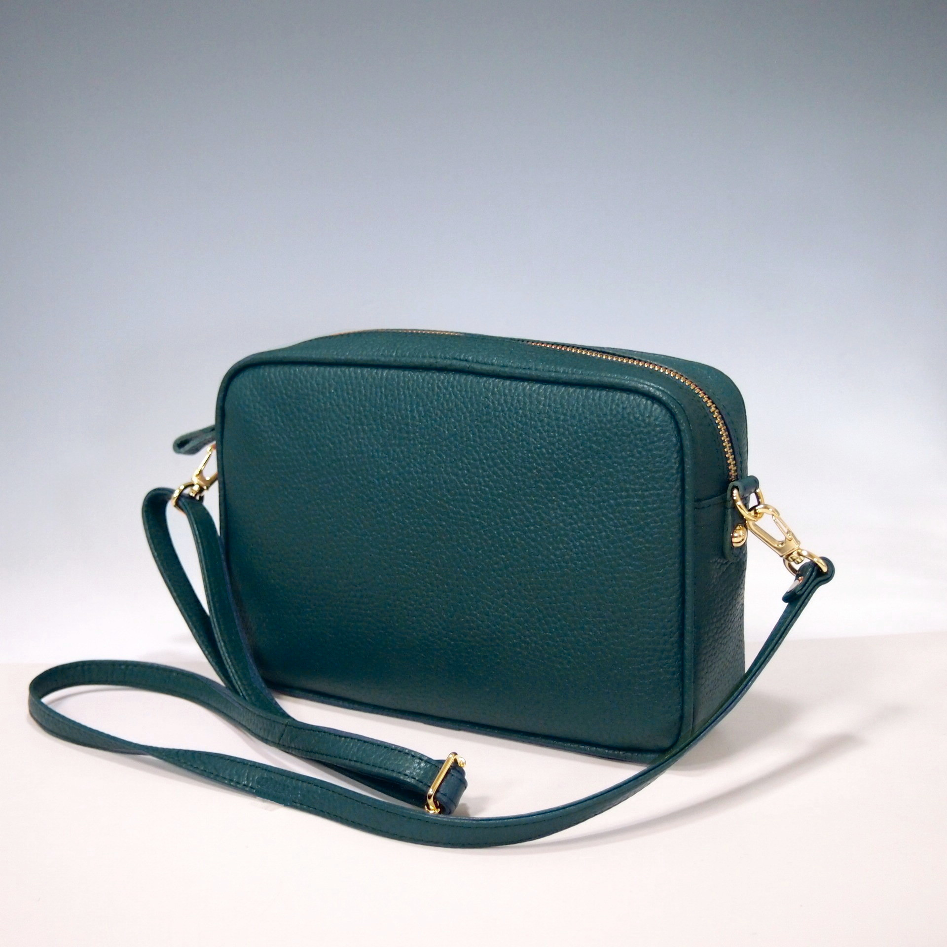 おかかえバッグ　内布限定色ブルーグリーン？ Z1650】【ファッション小物】 お財布機能付きショルダー