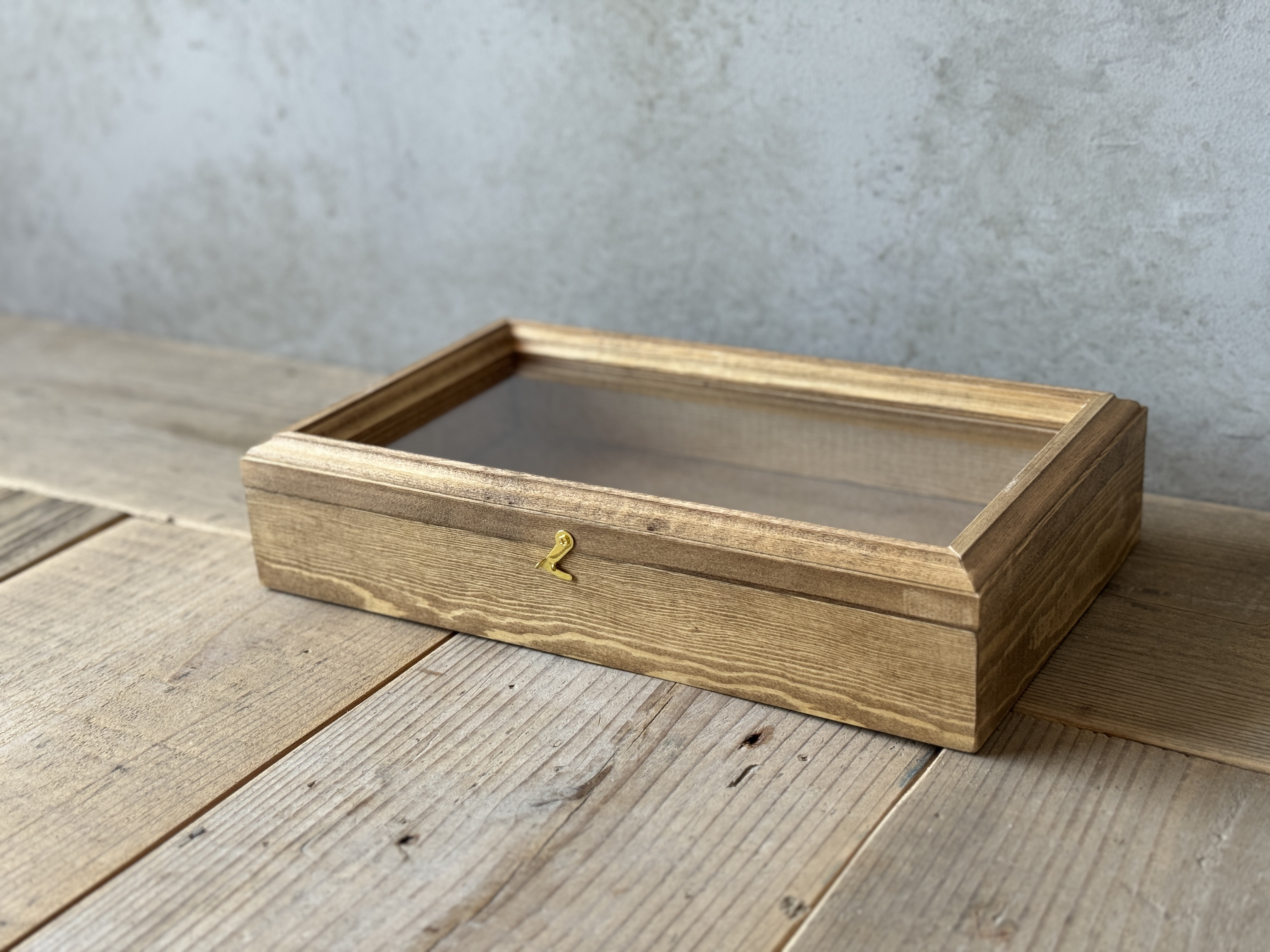 【リピート率NO,2】ショーケース 　アクセサリーボックス　ジュエリーボックス　収納　結婚証明書　木製　北欧　焼き菓子