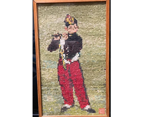 絵画 『笛を吹く少年』 52×42cm エドゥアール・マネ 1866年 額