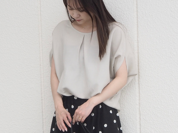 Dolman 上衣 米色 No.49 第13張的照片